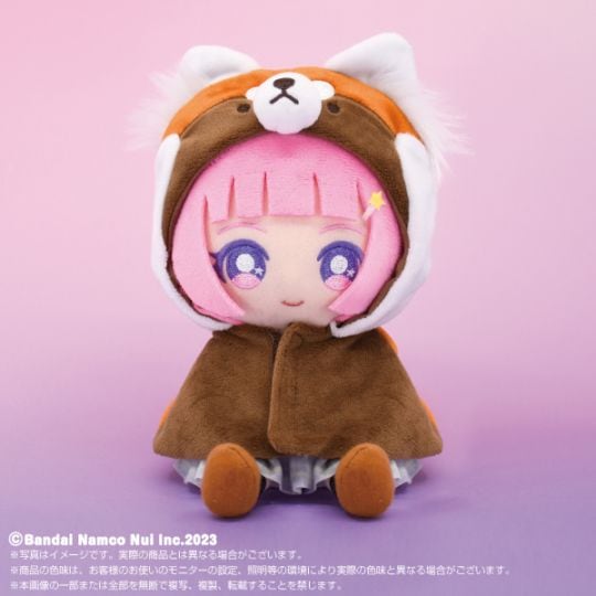 Chibiぬいのでこれーしょん】ポンチョ レッサーパンダ | Chibiぬいので