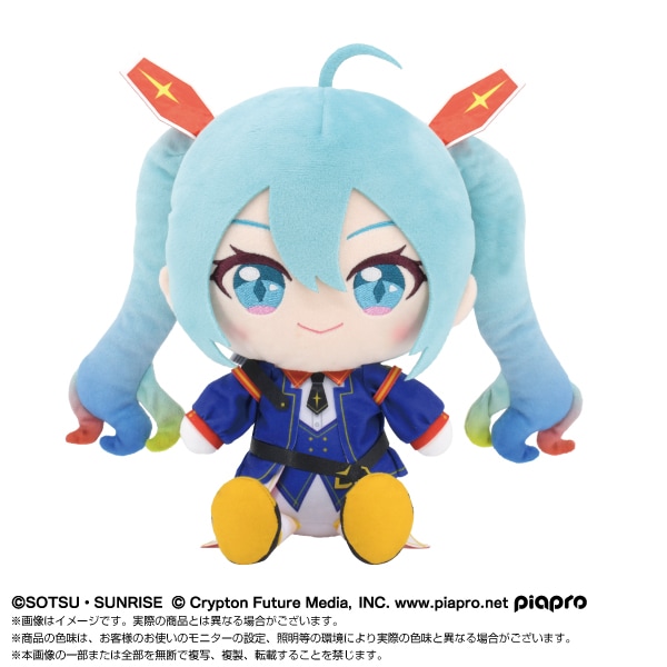 予約商品＞2026年8月再販予定【ガンダム45周年×初音ミク】ぬいぐるみ