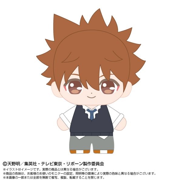 家庭教師ヒットマンreborn! 沢田綱吉　にとたん　おまんじゅう　ぽてころ 沢田綱吉 ぷちっしゅ！家庭教師ヒットマンREBORN! - メルカリ
