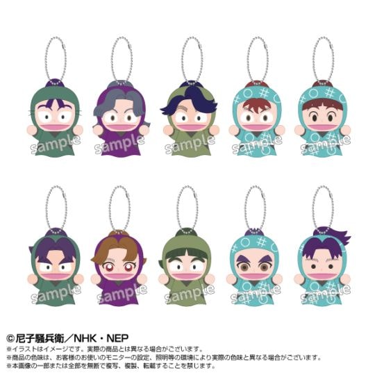 忍たま乱太郎　ともぬい　バンプレスト　指人形　マスコットキーホルダー　バラ売り可 忍たま乱太郎】忍たま乱太郎 指人形マスコット Vol.2（単品）※ランダム