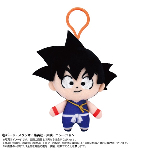 ドラゴンボールシリーズ】プラフックつきChibiぬいマスコット 孫悟空