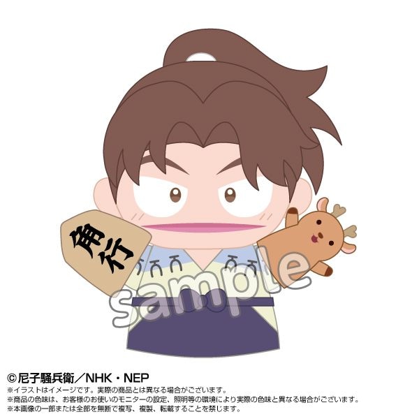 忍たま乱太郎　山田利吉　かくかくしかじか指人形付きパペット 利吉パペット&かくかくしかじか指人形セット受注生産します。 12