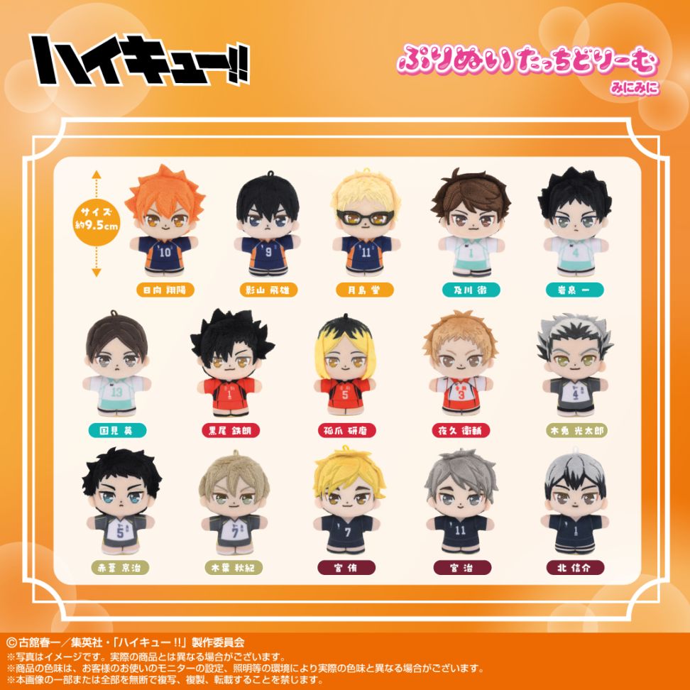 ハイキュー　1-26 予約商品＞2026年1月発売予定【ハイキュー!!】ぷりぬいたっちどりー