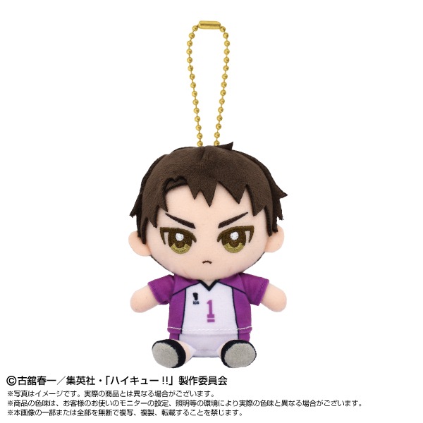 ハイキュー Chibiぬいおすわりマスコット ぬいぐるみ キーホルダー 15