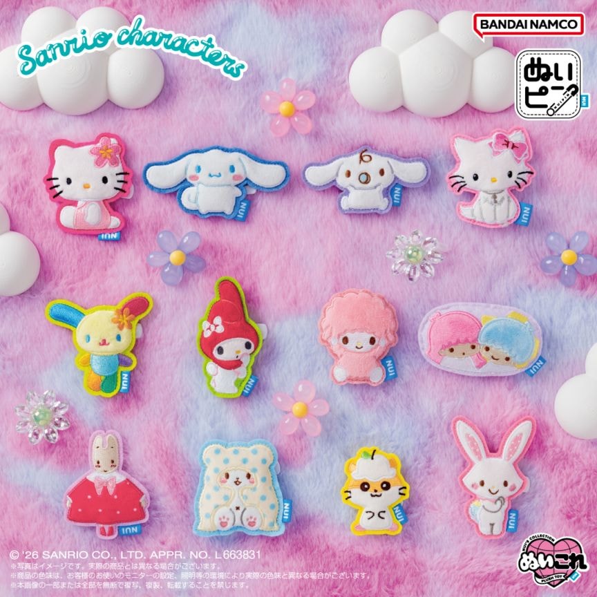予約商品＞2026年9月発売予定【サンリオキャラクターズ】ぬいピン