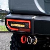JB64 JB74 新型 ジムニー レンズ レス LED ファイバー テールランプ 流れる ウィンカー レッド ファイバー シーケンシャル|スズキ【SUZUKI】|カーパーツ・車種別