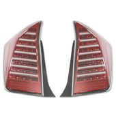 ZVW30系 プリウス フルLEDファイバー テールランプ 【左右セット】 クリアレンズ レッド 新品 テールライト 外装 カスタムパーツ トヨタ 30プリウス|トヨタ【TOYOTA】|カーパーツ・車