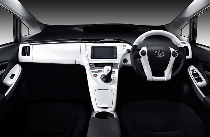 HELIOS ZVW30系 プリウス インテリアパネル 19P パールホワイト トヨタ