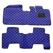 パレット/SW MK21S用 フロアマット チェック柄 黒/青 2点セット新品|スズキ【SUZUKI】|カーパーツ・車種別