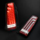 スズキ ジムニー JB23W JB33W JB43W 縦ファイバー LEDビーム テールランプ 左右セット クリアレンズ×レッド ライト 外装 カスタムパーツ スズキ ジムニーシエラ|スズキ【SUZU