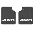 トヨタ ピクシストラック S500系 S200系 マッドフラップ リア 左右セット ブラック 4WDロゴ入り 2枚セット 新品 泥除け EVA素材 専用設計 マッドガード 軽トラ 外装 カスタムパーツ