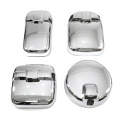 日産UD クオン ビッグサム2000 メッキ サイド ミラーカバー 4点セット 新品 ヒーター無し車 外装 カスタムパーツ デコトラ|日産UDトラックス【UD】|トラックパーツ・車種別
