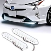 LED基盤のみ 左右セット HELIOS ZVW50系 プリウス 前期 リップスポイラー用 エアロ ホワイトカラー ライト ランプ L/R リップスカート 修理 補修 パーツ|トヨタ【TOYOTA】|