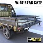 ハイゼットトラック S500P S510P ワイドリアゲート 荷台 延長 300mm ラプター塗装品 車検対応 軽トラ チッピング カスタム ハイゼットジャンボ対応|ダイハツ【DAIHATSU】|カー