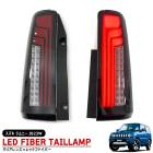 スズキ ジムニー JB23W 縦ファイバー LED テールランプ シーケンシャル ウインカー 左右セット クリアレンズ×レッド インナーブラック 新品 流れる ウィンカー ライト 縦ライン 外装 カス