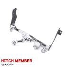 日産 NV100 クリッパー DR17V DR17W ヒッチメンバー ステンレス シャックル付き ボールマウント トレーラー 牽引 A 500kg 新品 ジェット スキー マリン けん引 外装 カスタ