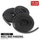 ロールバーパッド 40φ パイプ用 16.5m(5.5m×3本) ブラック 新品 汎用 黒 ロールケージパッド ソフトパッド ウレタン クッション 保護 車検|汎用・その他|カーパーツ・車種別