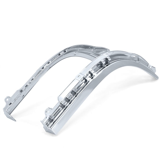 いすゞ 07エルフ ハイキャブ メッキ オーバーフェンダー ガーニッシュ