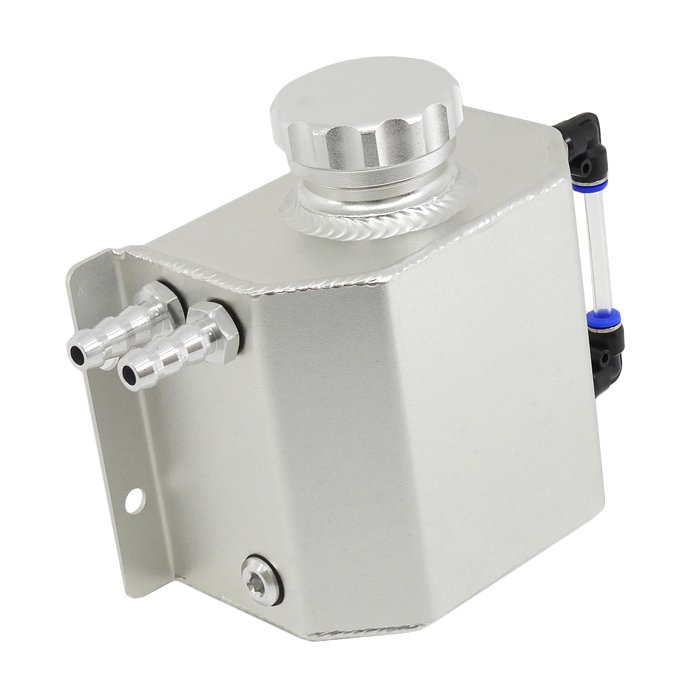 汎用 アルミ製 オイル キャッチ タンク 1L 大容量 1000ml