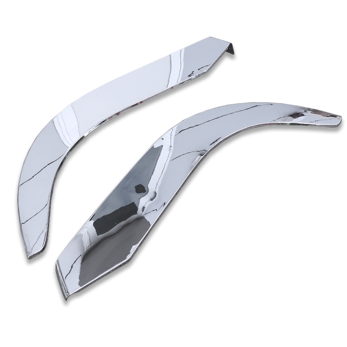 日野 グランドプロフィア メッキ オーバーフェンダーカバー 左右セット