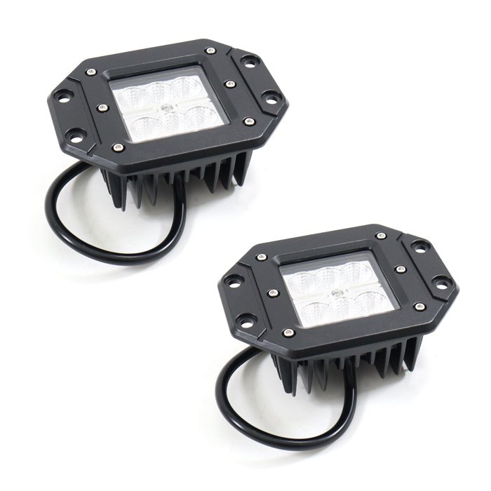 LEDフォグランプのみ 左右セット 200系ハイエース フォグ付きスクエア