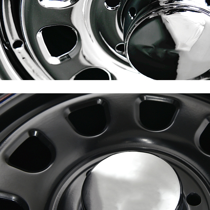 16インチ デイトナホイール 4本セット 【16×6.5J+38 6H PCD139.7