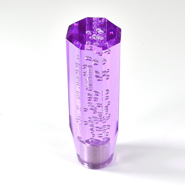 200系ハイエース アルファード 等 クリスタルシフトノブ 150mm バブル