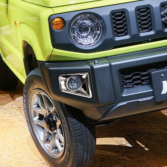 ジムニー JB64W メッキ フォグランプカバー 左右セット フル