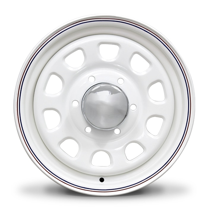 15インチ デイトナホイール 4本セット 【15×6.5J+38 6H PCD139.7