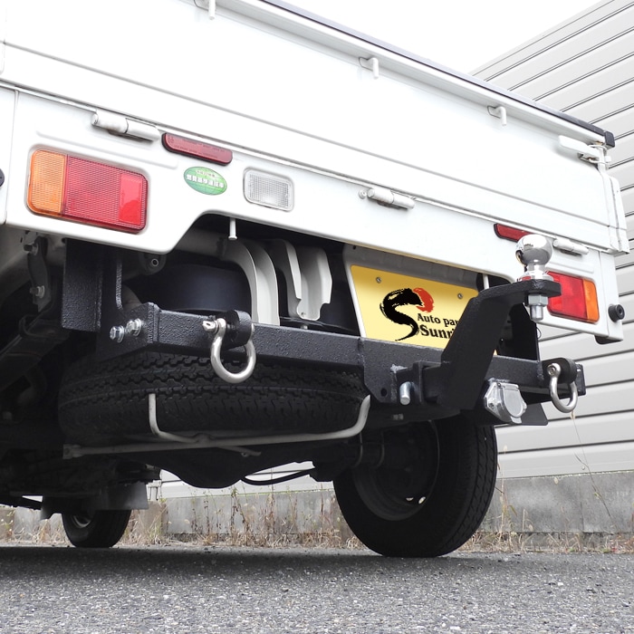 マツダ スクラムトラック DG16T ヒッチメンバー ラプター 塗装品