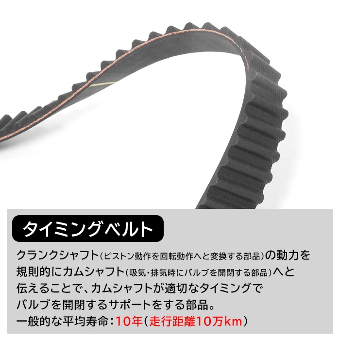 トヨタ 200系ハイエース KDH221K タイミングベルト ウォータポンプ