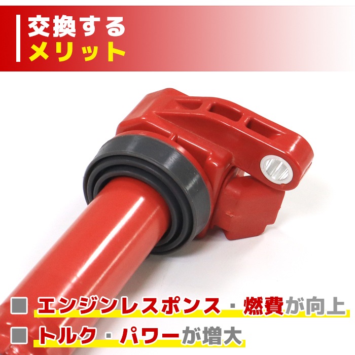 イリジウム スパークプラグ & 強化イグニッションコイル 3セット 