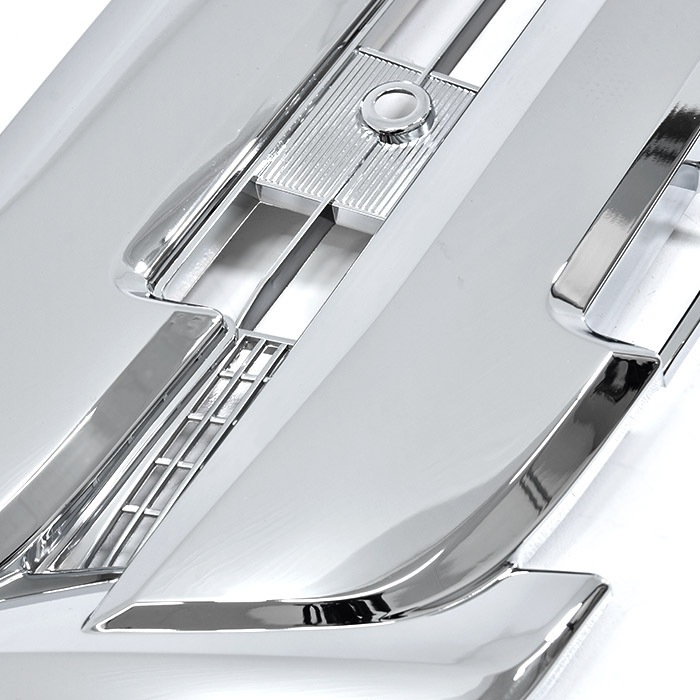 L S様　日野　トラック　メッキグリル　ワイド partstec_93-244