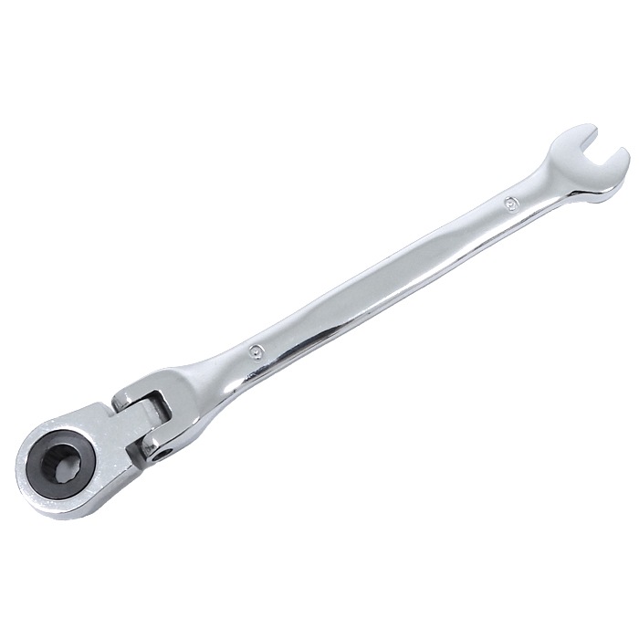 高耐久 6mm ラチェット レンチ スパナ 1本 新品 72ギア 12角