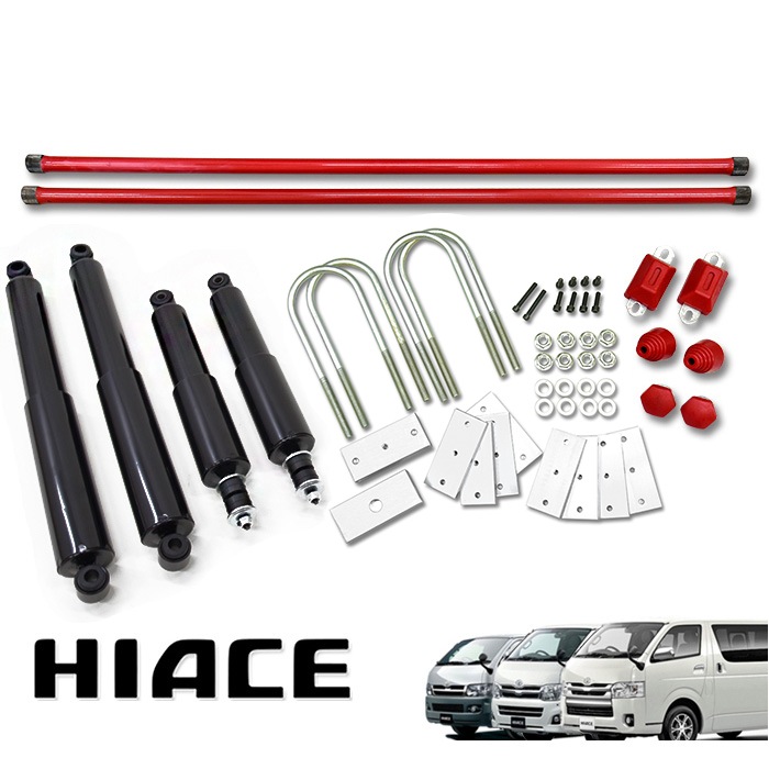 ハイエース200系 フロントショック JAOS BATTLEZ ダンパー VFA