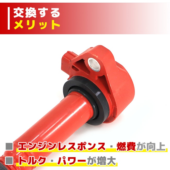 強化イグニッションコイル 1本 純正同等品 30520-RNA-A01
