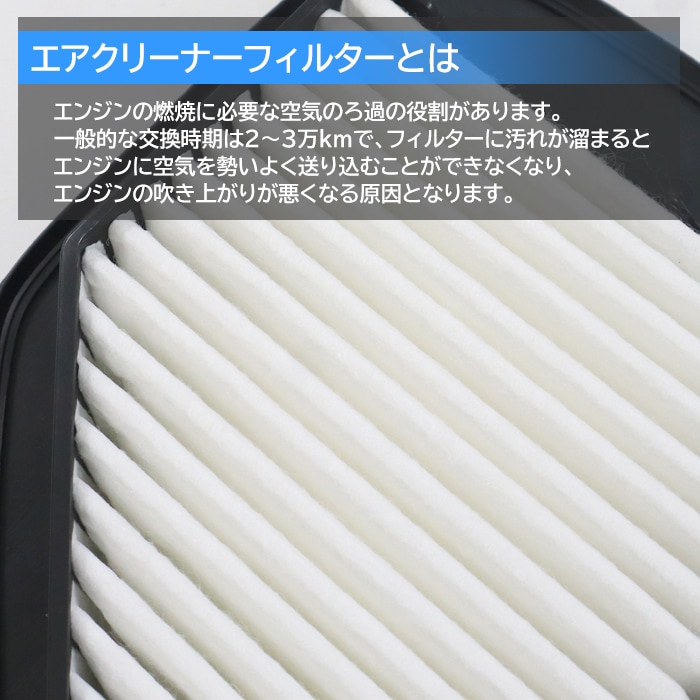 エアフィルター エアクリーナー 13780-64P00 16546-4A00L 互換品 半年