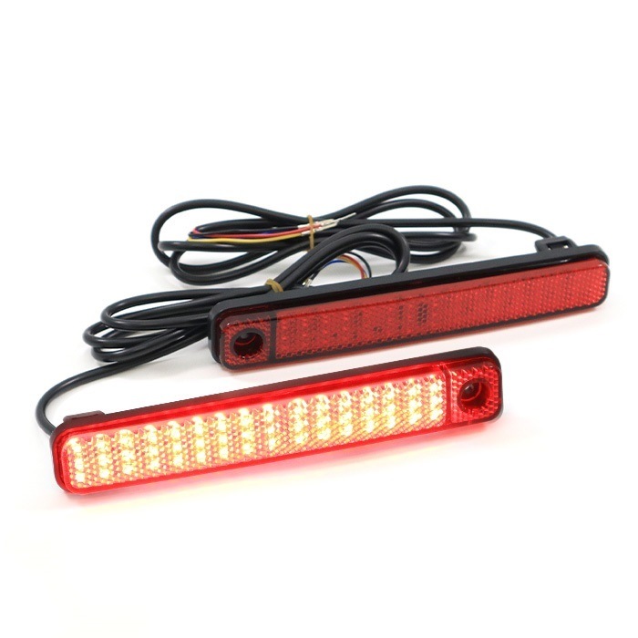 ハイゼットトラック S500P S510P 後期 リア LEDリフレクター 左右セット