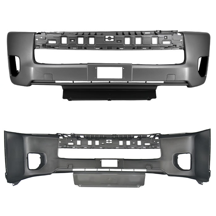 ハイエース S-GL 8型 ナロー 純正フロントバンパー ブラックマイカ