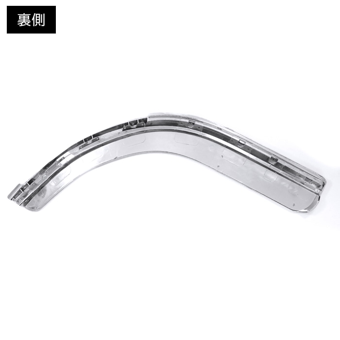 ふそう NEWキャンター メッキ フェンダー ワイド 標準低床用 左右