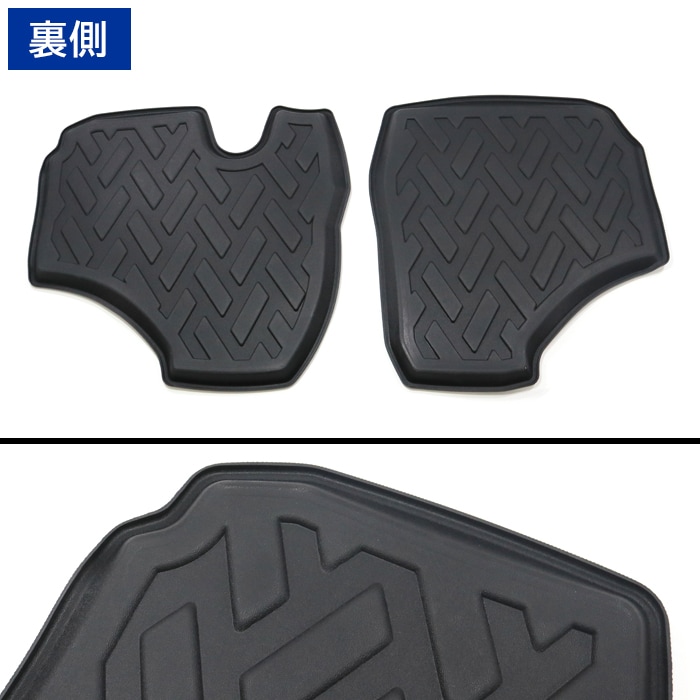 マツダ スクラムトラック DG16T AT車 3D フロアマット 前部座席