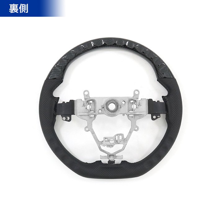 スイフト ZD53S ZC83S ZD83S ガングリップ ステアリング カーボン調