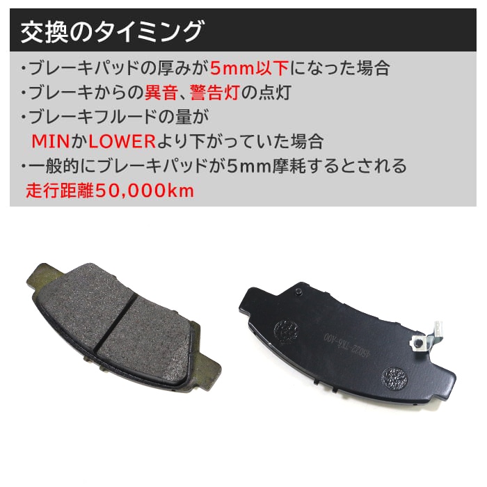 めめホット　新品 フロント ブレーキパッド 前 左右 45022-TK6-A00 45022-SZT-J00