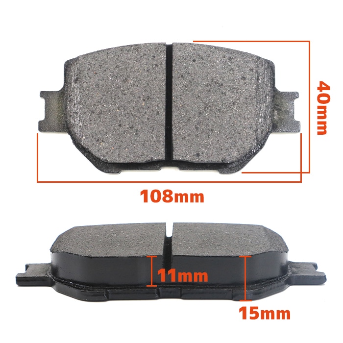 トムス ブレーキパッド パフォーマ フロント マークＸ GRX125用 全グレード 純正品番0449B-TW631 トムスブレーキパッド パフォーマ フロント マークX GRX130 H21.10〜 250G