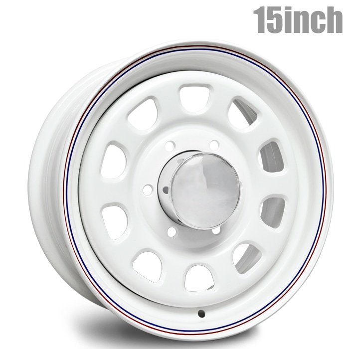 デイトナ クローム 15インチ 185/65R15 ハイエース 139.7 6H DAYTONA（車） デイトナ 15インチ ホイール 15×6.5 +38 6H 139.7