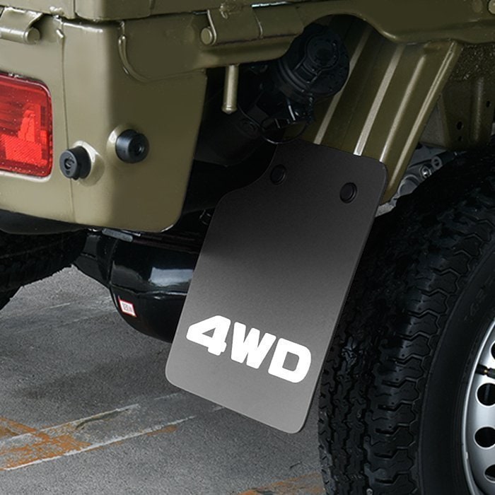 三菱 ミニキャブトラック DS16T マッドフラップ 4WD 泥除け ブラック