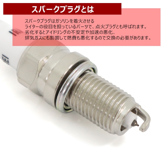 イリジウムスパークプラグ 1個 09482-00527 V91107004 互換品