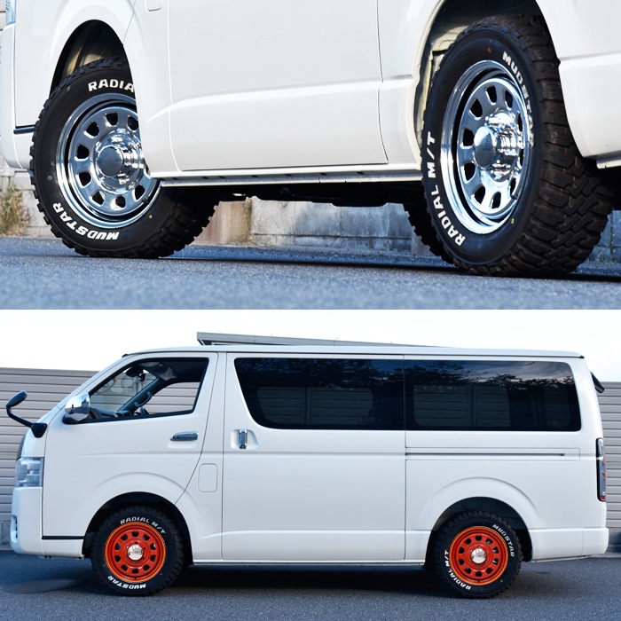 デイトナ15インチ　ハイエース　深リム 15インチ デイトナホイール 1本 【15×6.5J+38 6H PCD139.7
