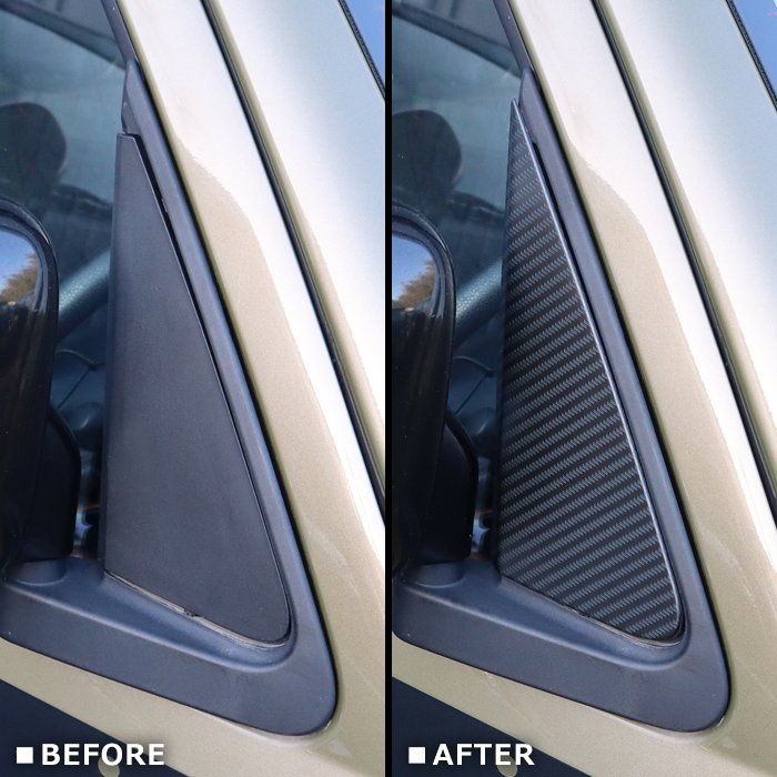 ハイゼットトラック S500P S510P 前期 ドアミラーベースカバー