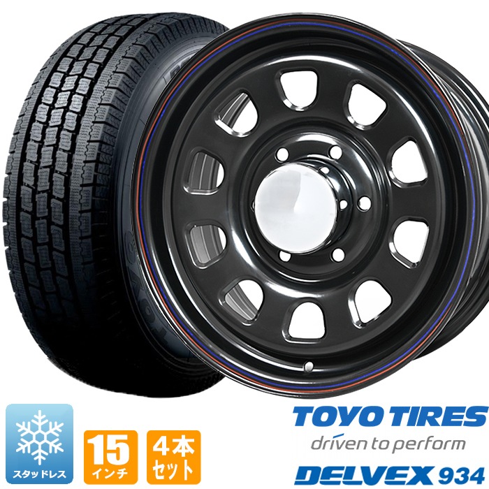 ハイエース　15インチスタッドレスタイヤ 楽天市場】200系 ハイエース スタッドレス タイヤ 4本セット